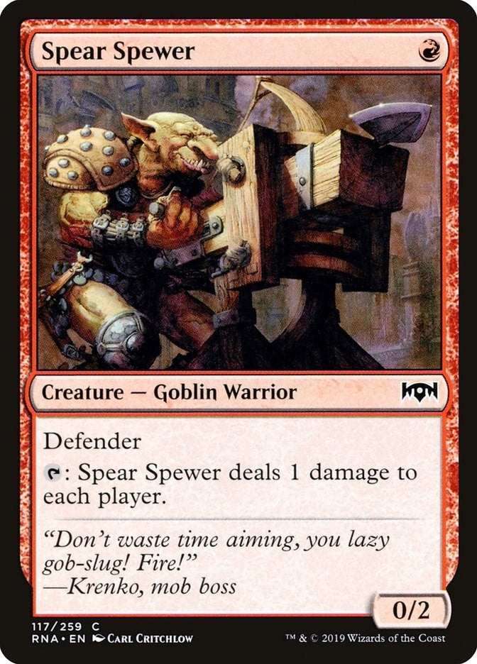Spear Spewer (117) (Ravnica Allegiance)