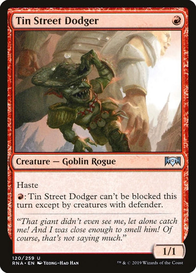 Tin Street Dodger (120) (Ravnica Allegiance)