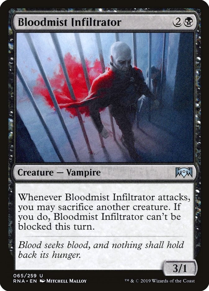 Bloodmist Infiltrator (65) (Ravnica Allegiance)