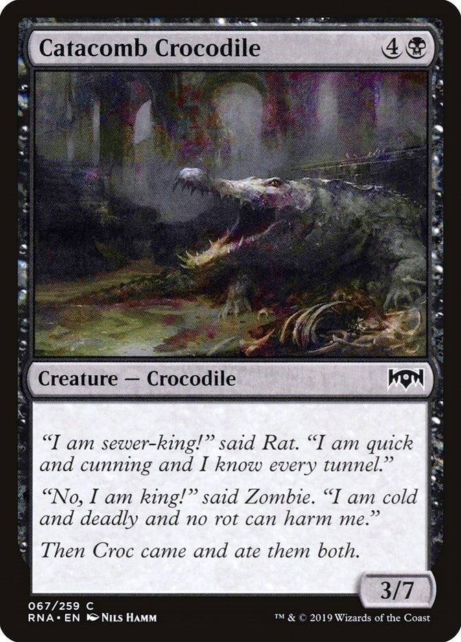Catacomb Crocodile (67) (Ravnica Allegiance)