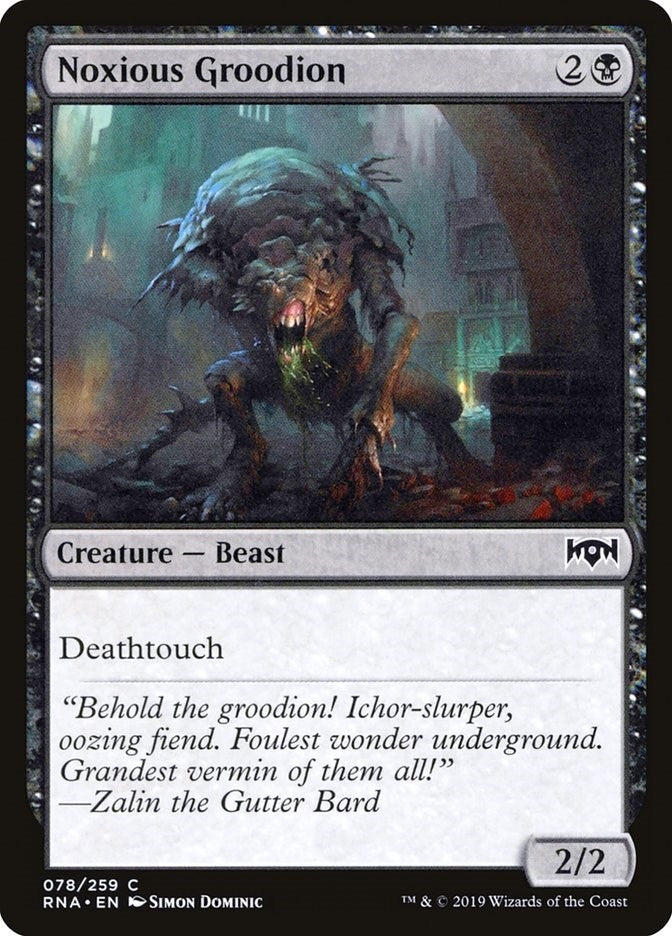 Noxious Groodion (78) (Ravnica Allegiance)