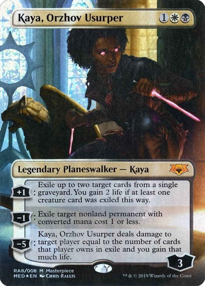 Kaya, Orzhov Usurper (RA8) (Mythic Edition: Ravnica Allegiance)