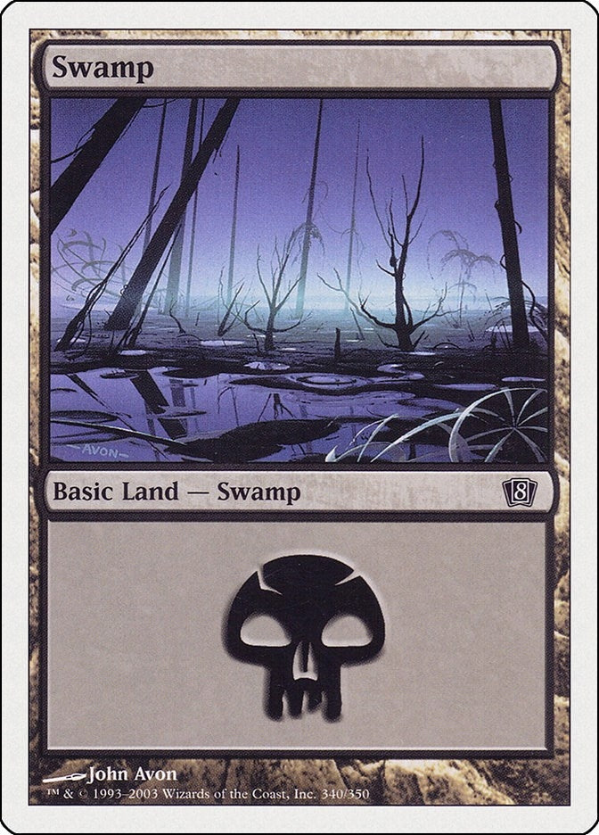 Swamp (340) (340) (8th Edition)