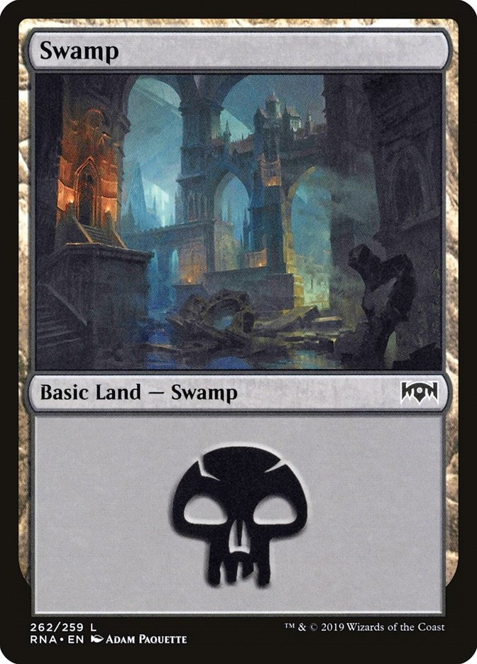 Swamp (262) (Ravnica Allegiance)