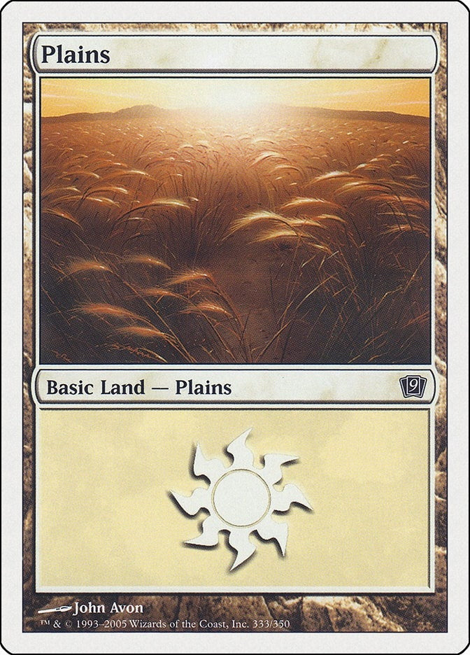 Plains (333) (333) (9th Edition)