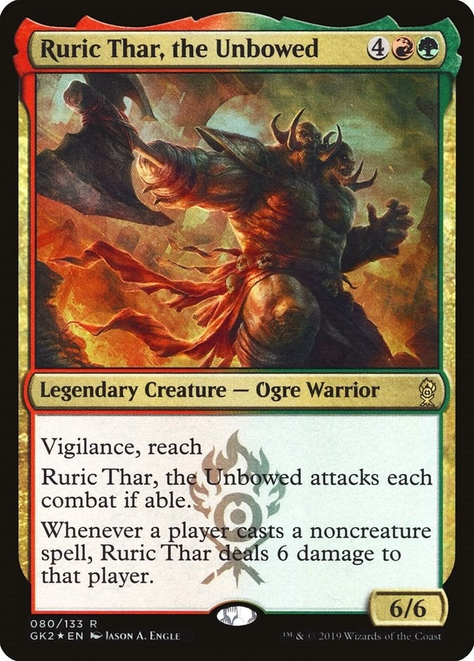Ruric Thar, the Unbowed (80) (Ravnica Allegiance: Guild Kits)