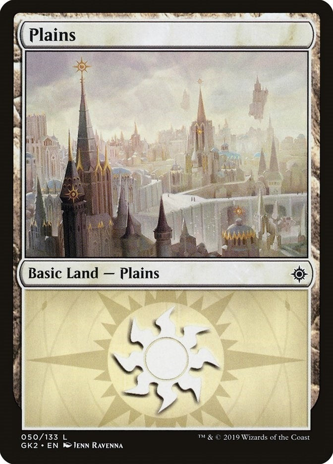 Plains (050) (50) (Ravnica Allegiance: Guild Kits)