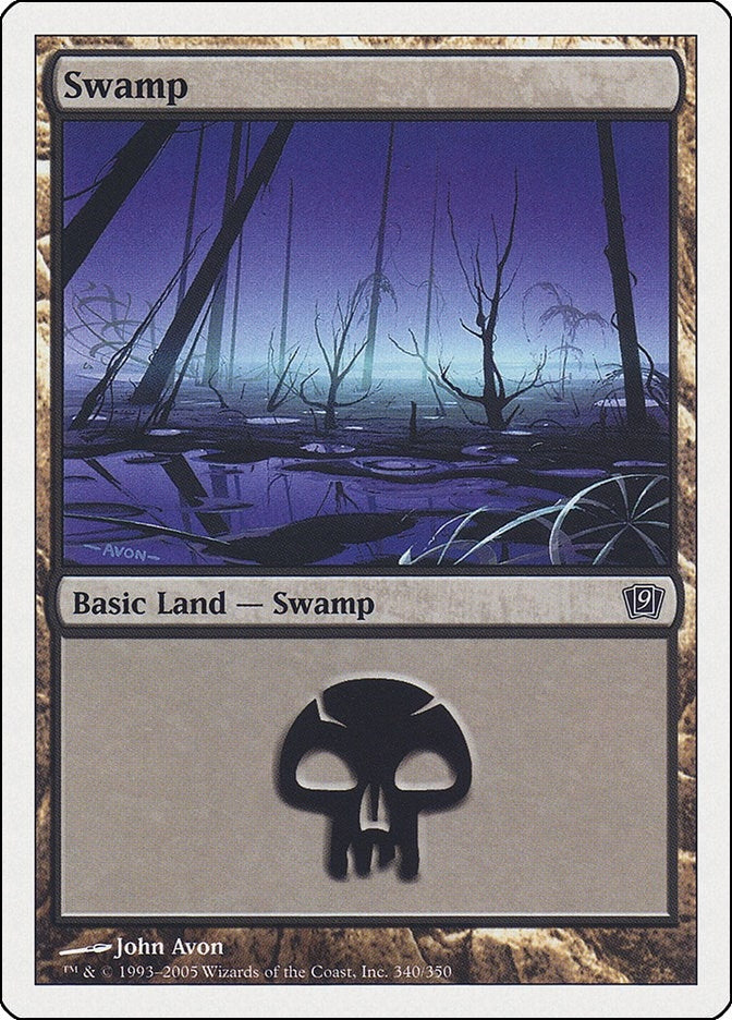 Swamp (340) (340) (9th Edition)