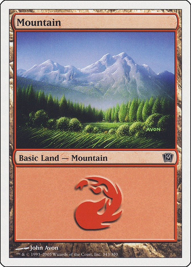 Mountain (343) (343) (9th Edition)