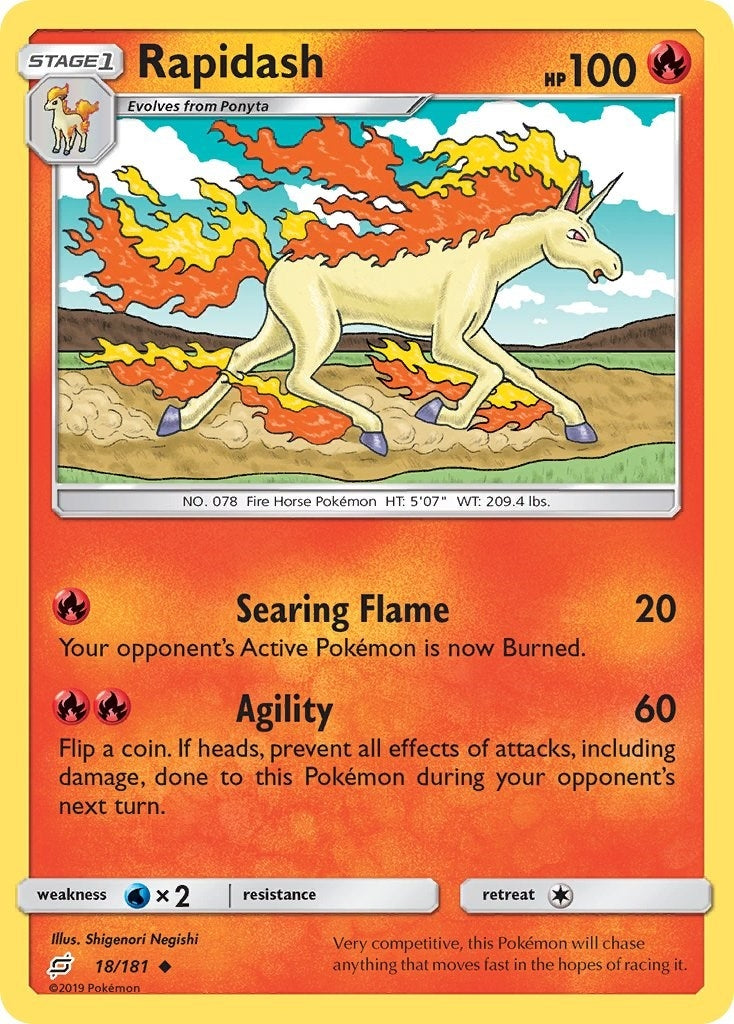 Image for Rapidash (18/181) (SM - Team Up) - Pokemon