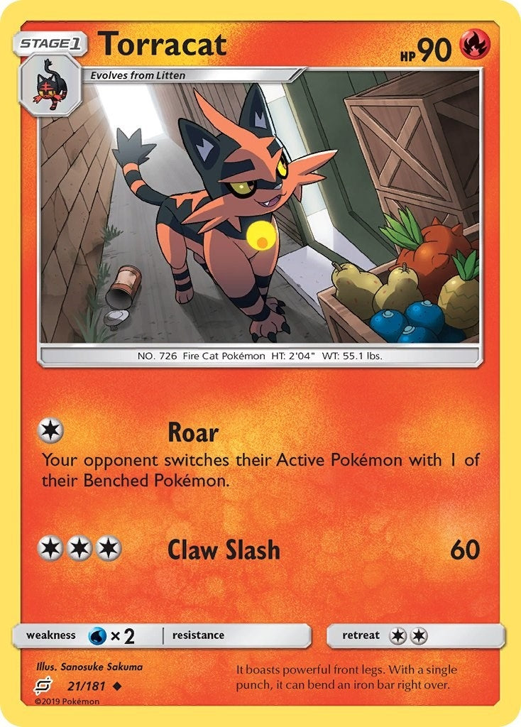 Image for Torracat (21/181) (SM - Team Up) - Pokemon