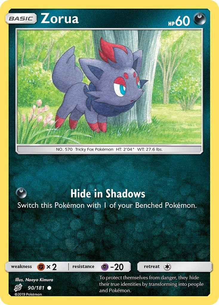 Image for Zorua (90/181) (SM - Team Up) - Pokemon