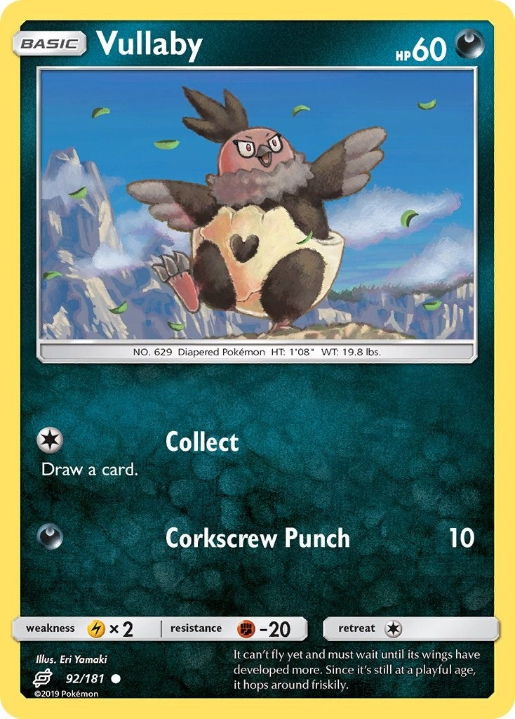 Image for Vullaby (92/181) (SM - Team Up) - Pokemon