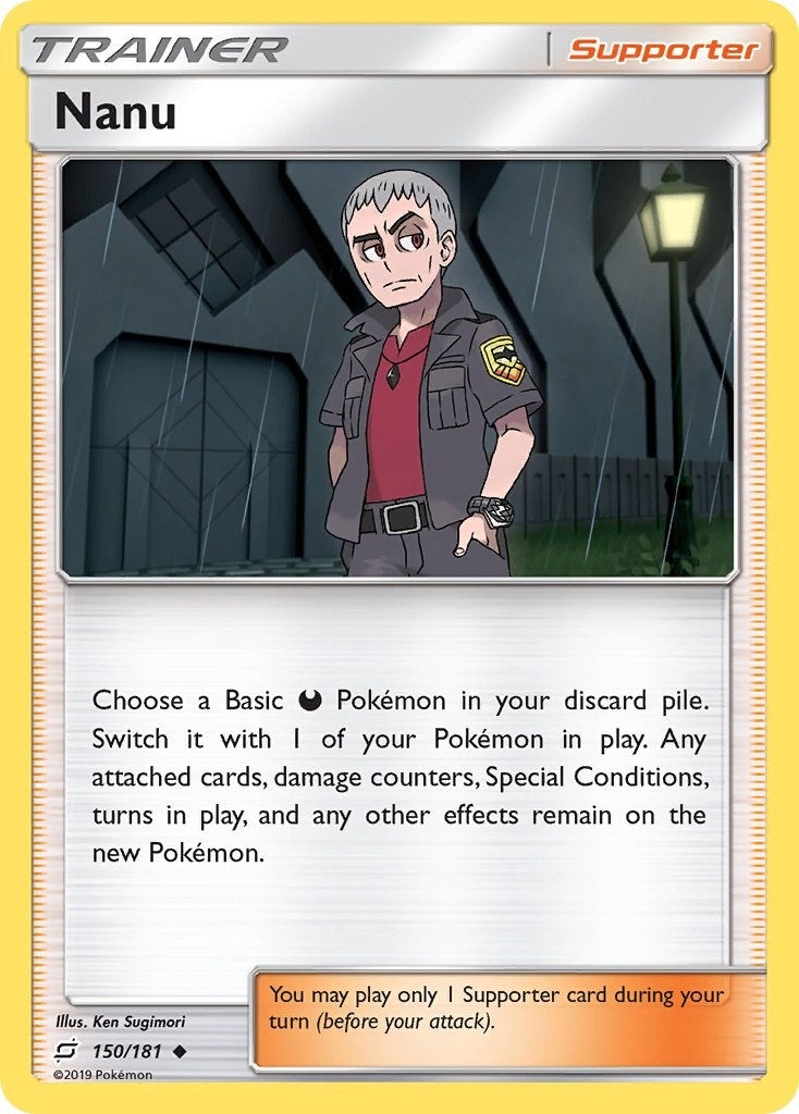 Image for Nanu (150/181) (SM - Team Up) - Pokemon