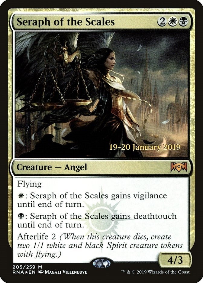 Seraph of the Scales (205) (Prerelease Cards)