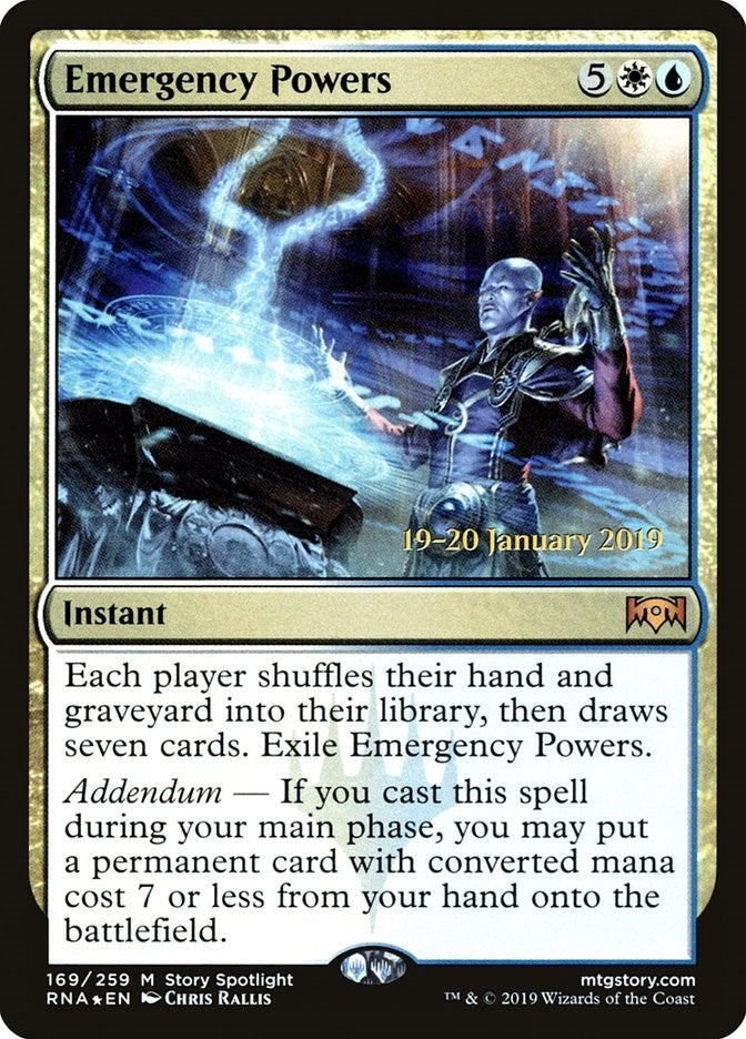 Emergency Powers (169) (Prerelease Cards)