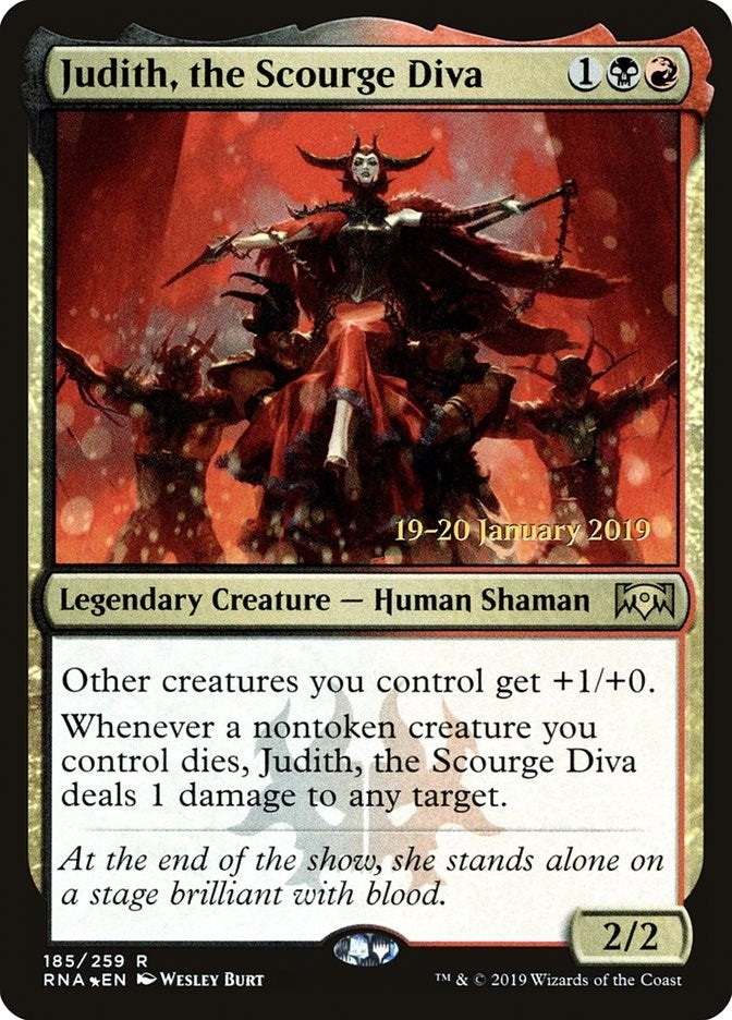 Judith, the Scourge Diva (185) (Prerelease Cards)