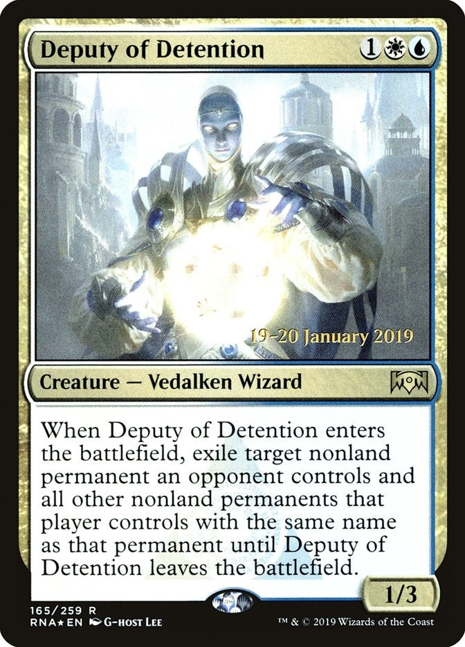 Deputy of Detention (165) (Prerelease Cards)