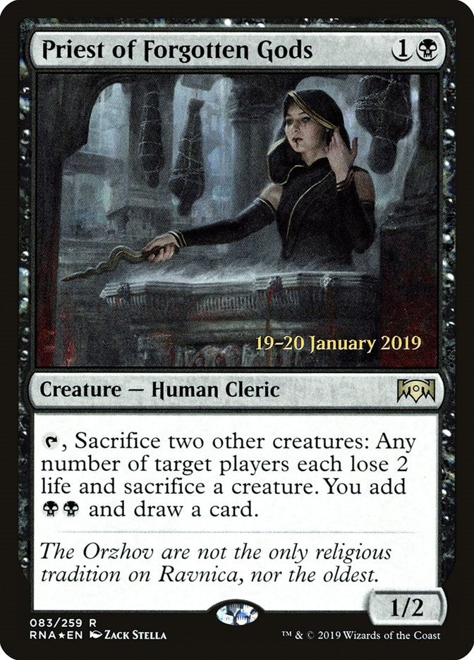 Priest of Forgotten Gods (83) (Prerelease Cards)