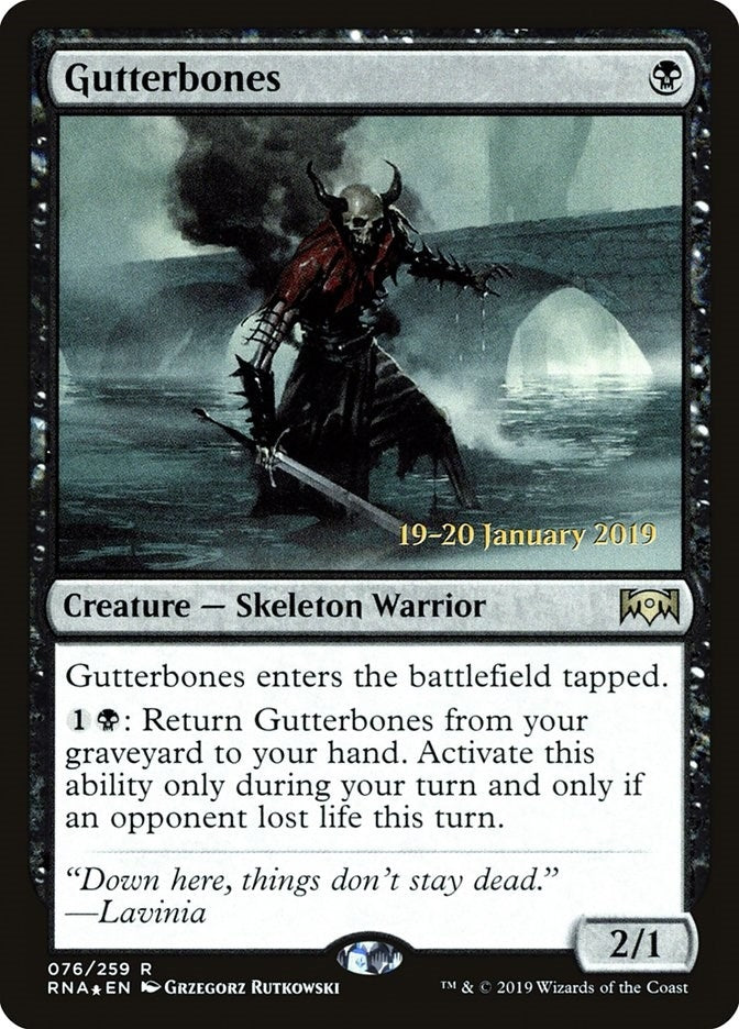 Gutterbones (76) (Prerelease Cards)