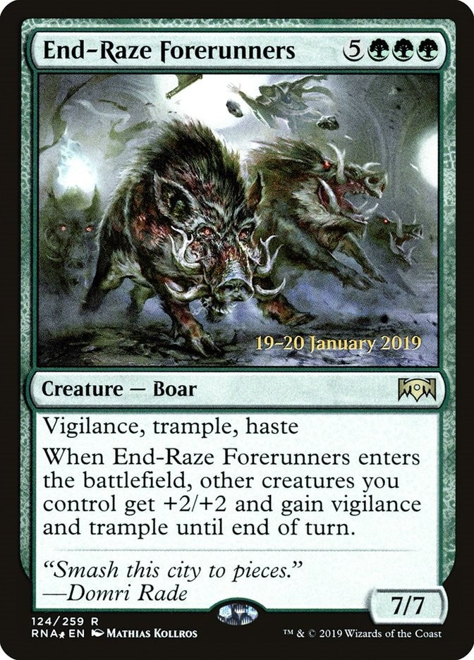 End-Raze Forerunners (124) (Prerelease Cards)