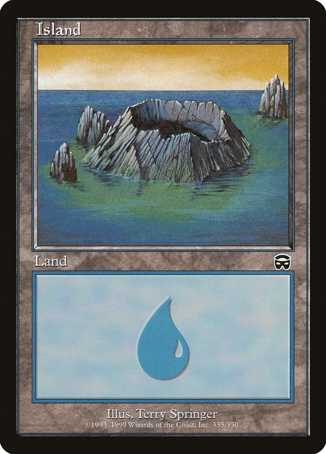 Island (335) (335) (Mercadian Masques)