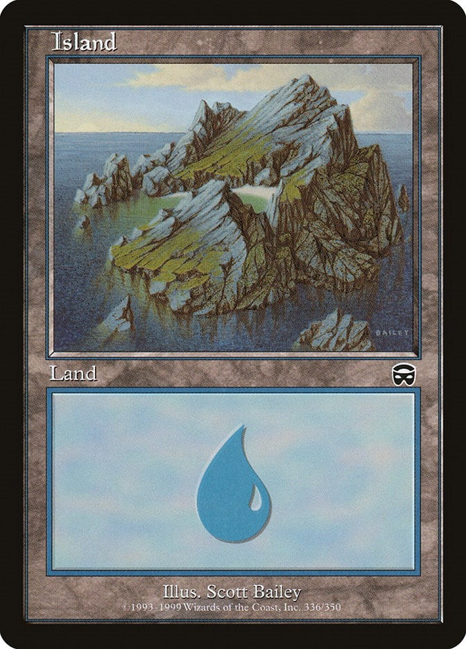 Island (336) (336) (Mercadian Masques)