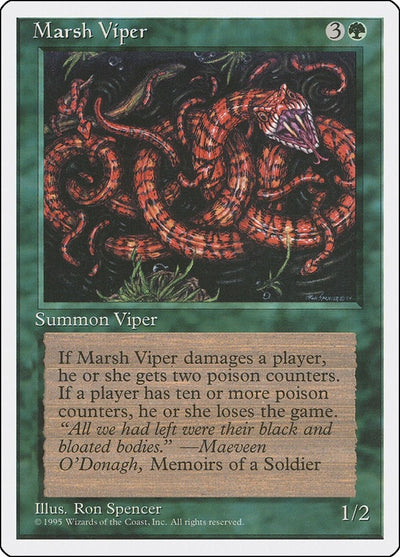 Marsh Viper (Fourth Edition)