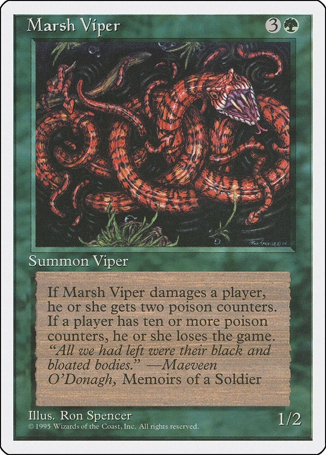 Marsh Viper (Fourth Edition)
