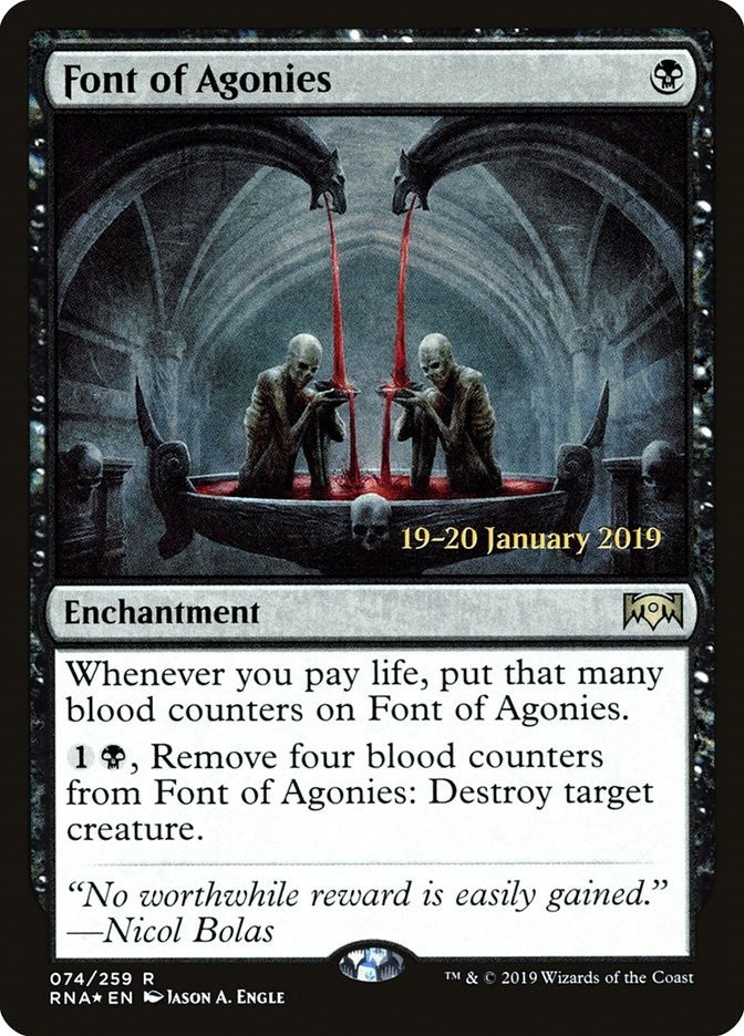 Font of Agonies (74) (Prerelease Cards)