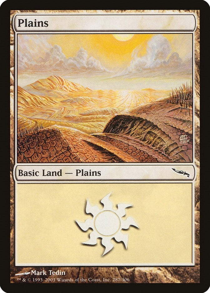 Plains (287) (287) (Mirrodin)
