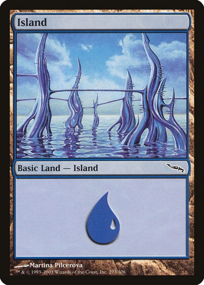Island (293) (293) (Mirrodin)