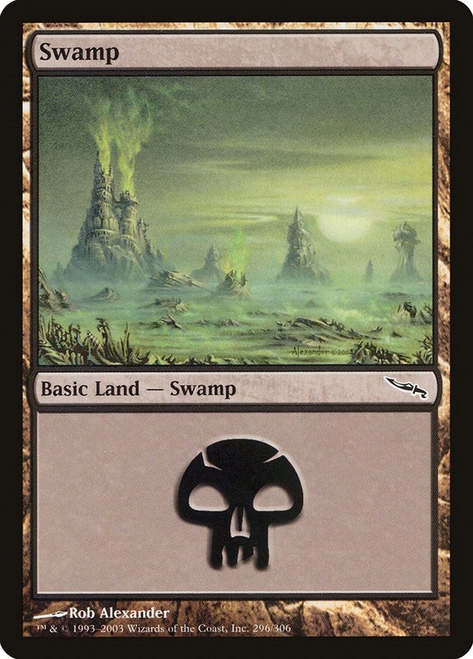 Swamp (296) (296) (Mirrodin)