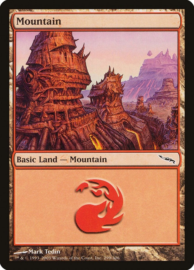Mountain (299) (299) (Mirrodin)