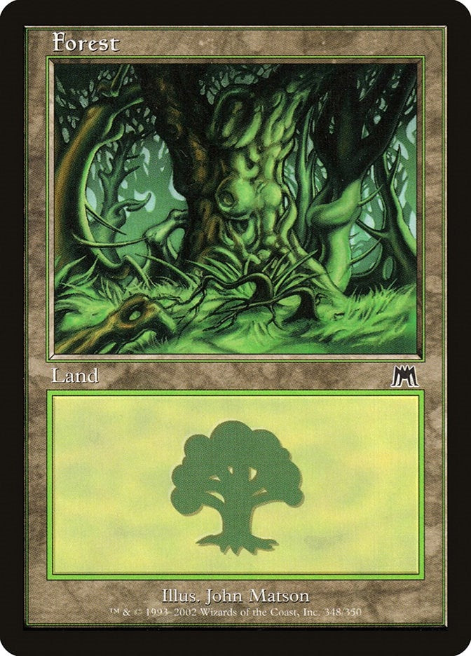 Forest (348) (348) (Onslaught)
