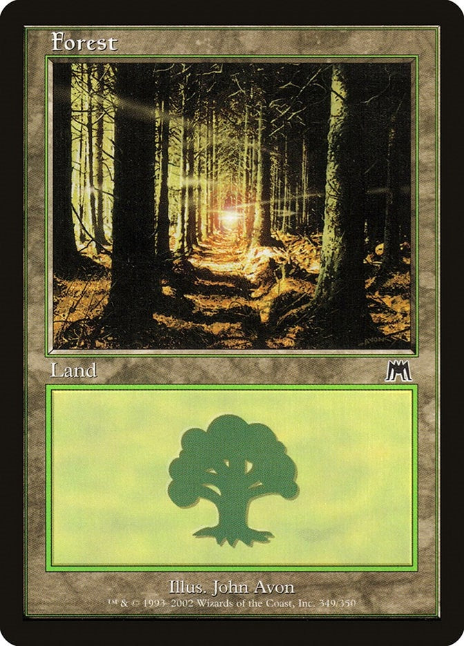 Forest (349) (349) (Onslaught)