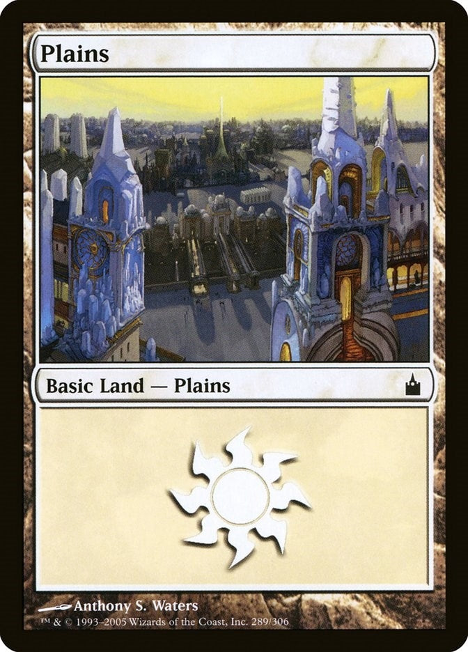 Plains (289) (289) (Ravnica: City of Guilds)