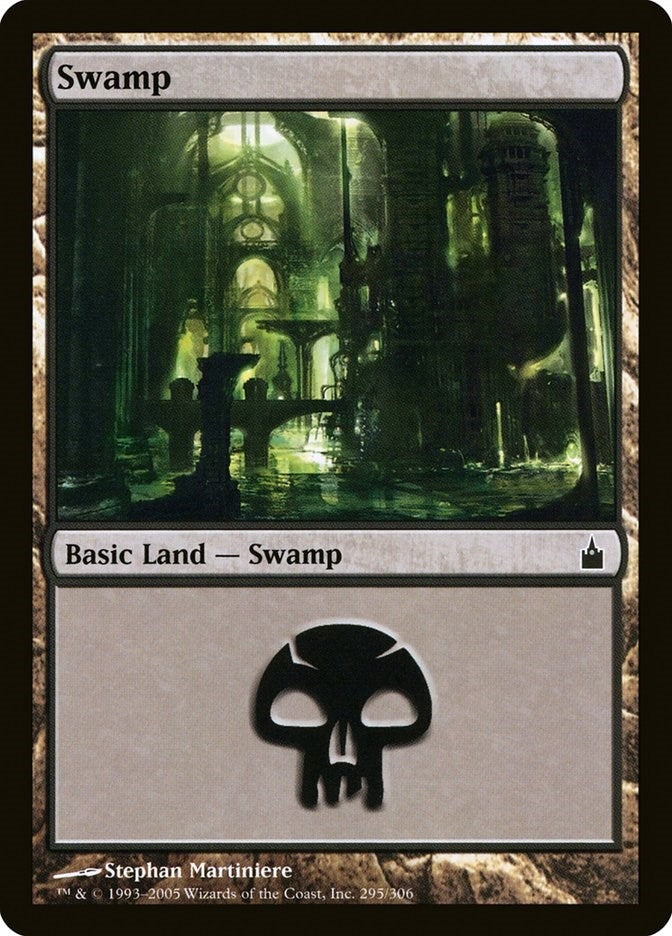 Swamp (295) (295) (Ravnica: City of Guilds)