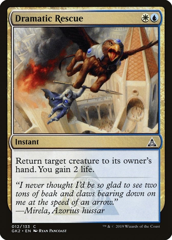 Dramatic Rescue (12) (Ravnica Allegiance: Guild Kits)
