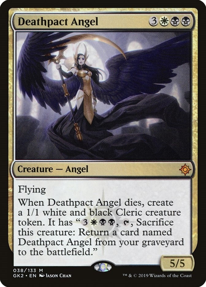 Deathpact Angel (38) (Ravnica Allegiance: Guild Kits)