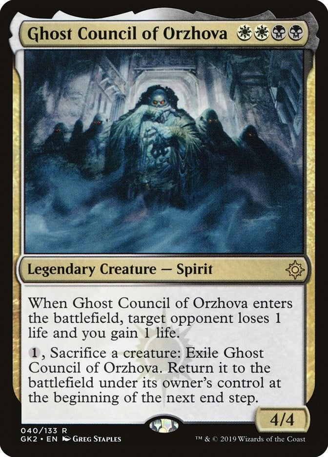 Ghost Council of Orzhova (40) (Ravnica Allegiance: Guild Kits)