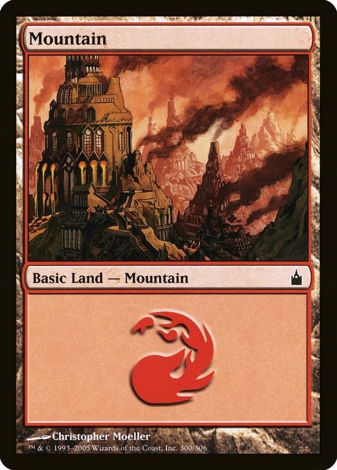 Mountain (300) (300) (Ravnica: City of Guilds)