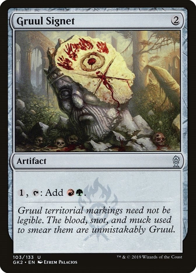 Gruul Signet (103) (Ravnica Allegiance: Guild Kits)