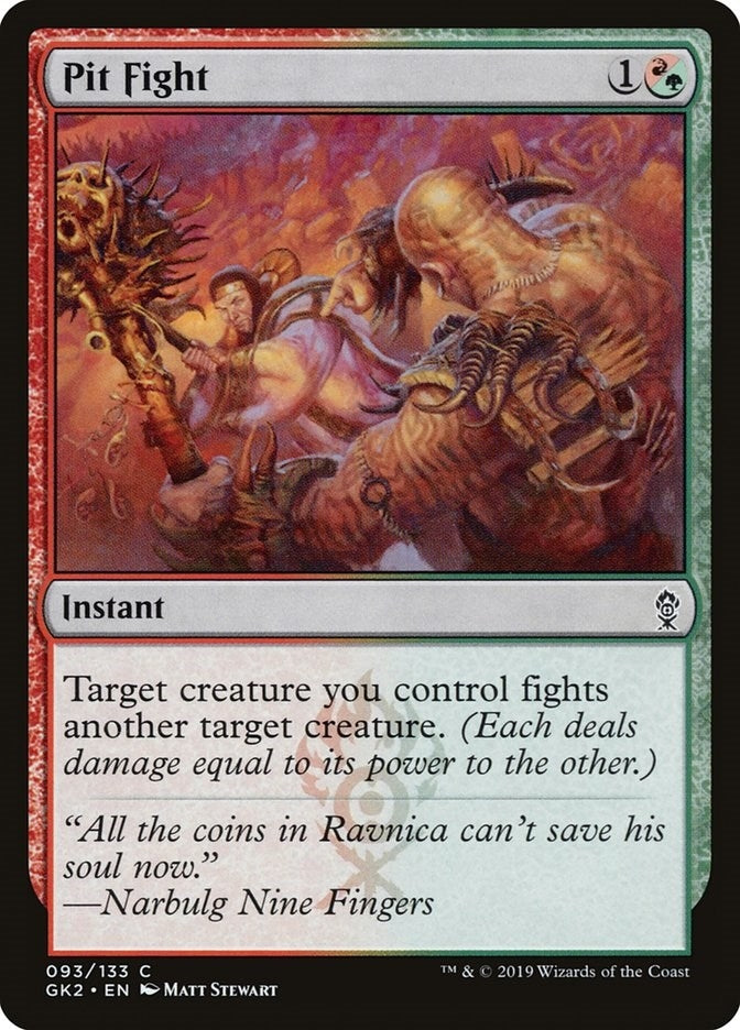 Pit Fight (93) (Ravnica Allegiance: Guild Kits)