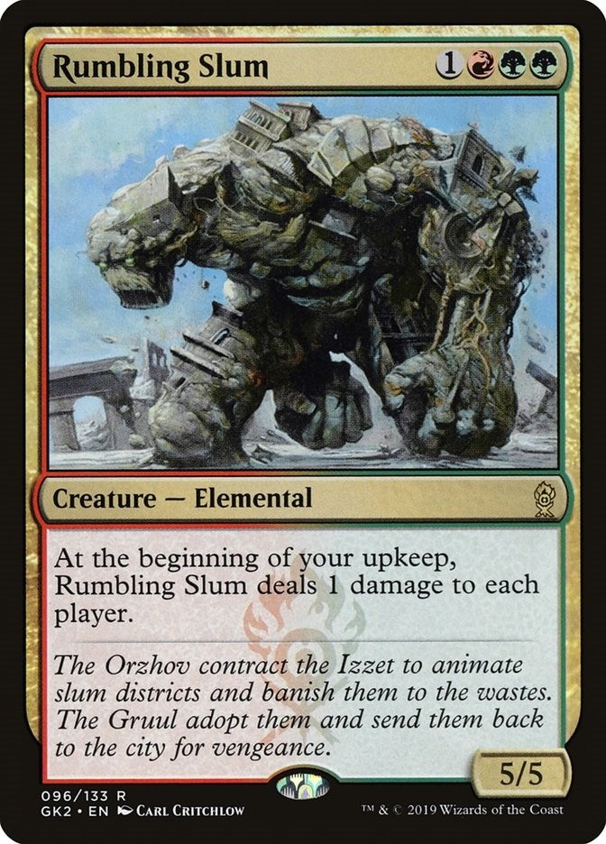 Rumbling Slum (96) (Ravnica Allegiance: Guild Kits)