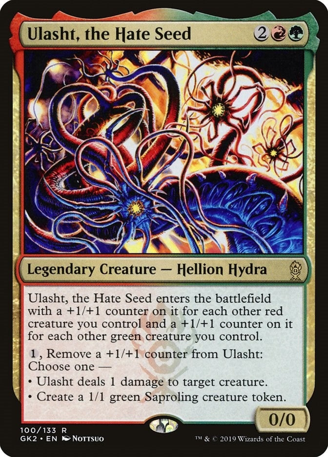 Ulasht, the Hate Seed (100) (Ravnica Allegiance: Guild Kits)