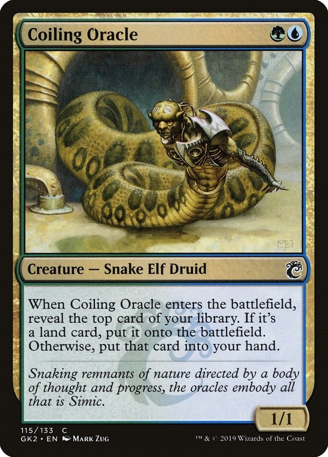 Coiling Oracle (115) (Ravnica Allegiance: Guild Kits)