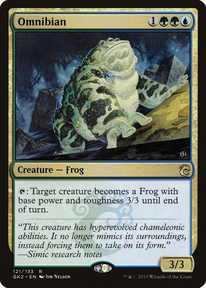 Omnibian (121) (Ravnica Allegiance: Guild Kits)