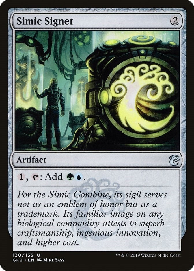 Simic Signet (130) (Ravnica Allegiance: Guild Kits)