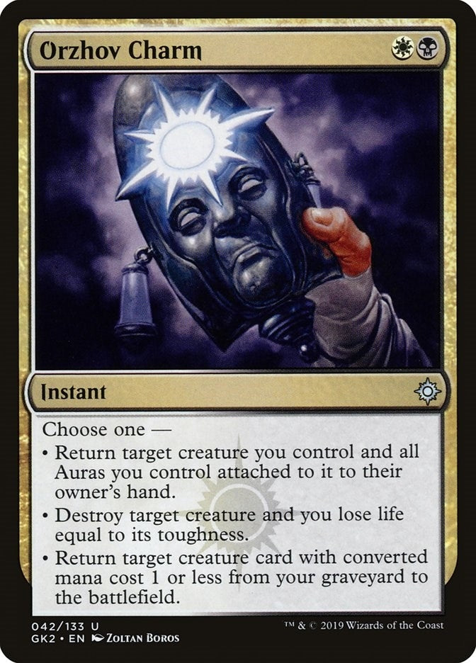 Orzhov Charm (42) (Ravnica Allegiance: Guild Kits)